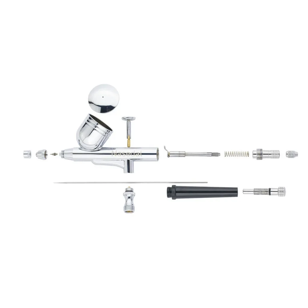 Nasedal Airbrush Accessories for NT-130 NT-190 series Dual-action Air Brush Backup Replacment Parts