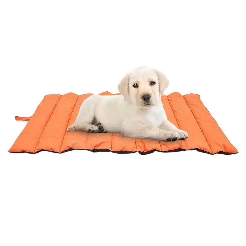 

Foldable Dog Bed Indoor Outdoor Double Sided Pet Bed Comfortable Portable Anti Slip Mattress Cushion Pet Blanket For Backpacking