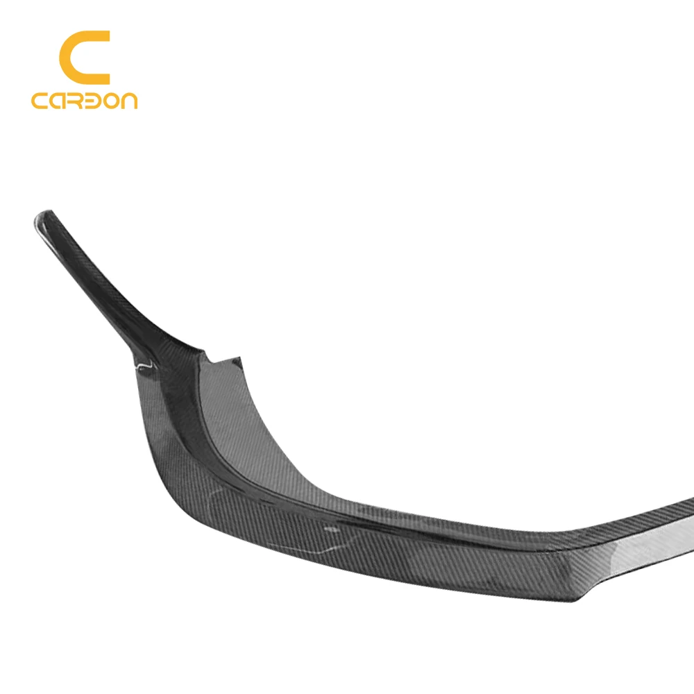 For Porsche 718 Car Accessories Carbon Fiber Front Bumper Lip Diffuser