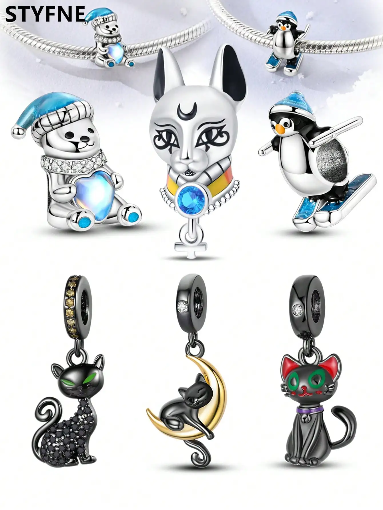 Charms Plata Black … - image