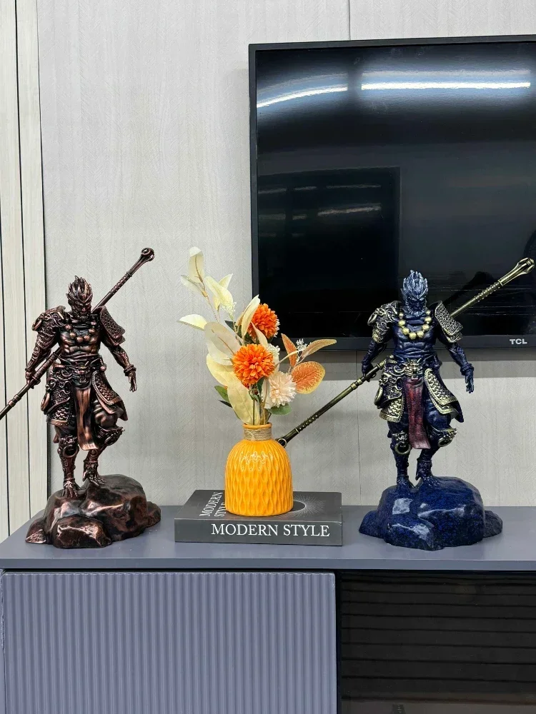 

Monkey King Resin Ornaments, High-end Home Decorations for The Living Room, Home Accessories