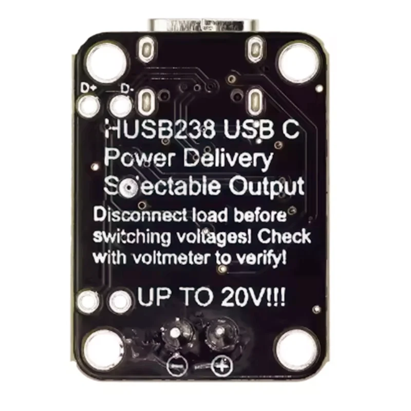 DIP switch version of HUSB238 PD decoy module - STEMMA QT/Qwiic