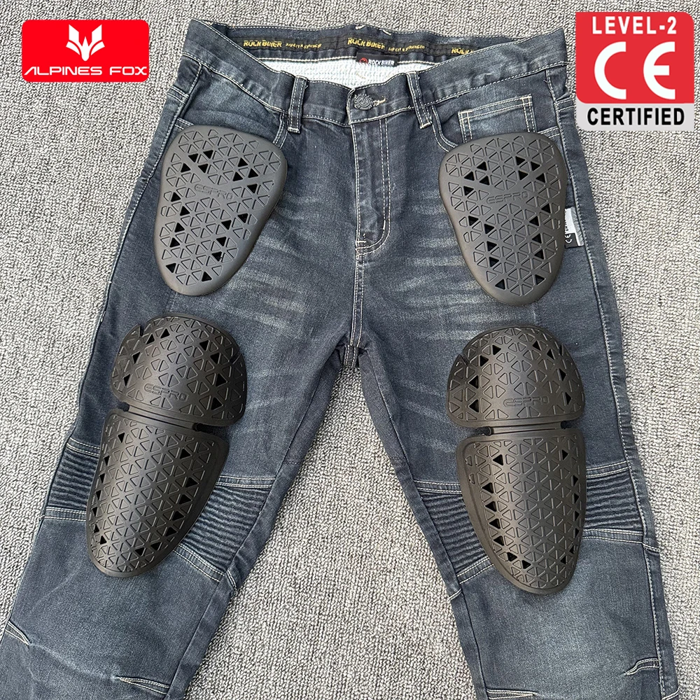Motorcycle Gear Protection Levels - Jeans de moto certifiés CE niveau