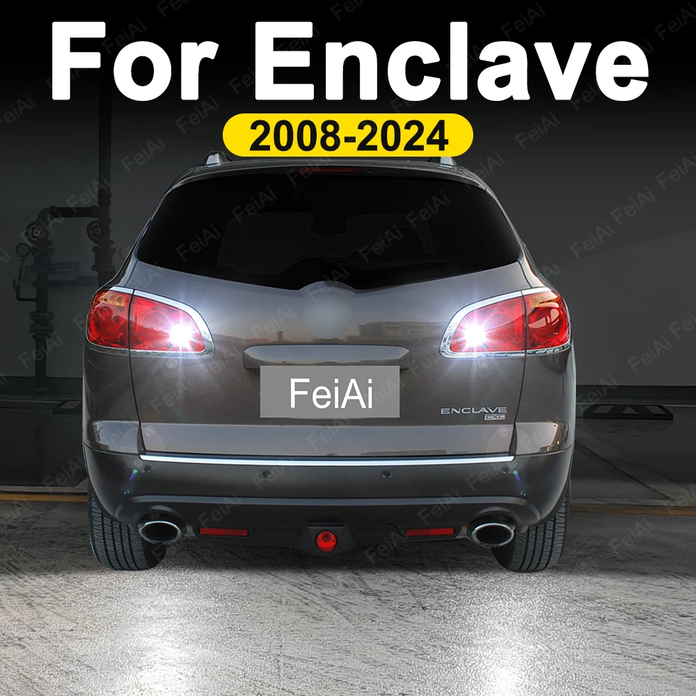 For Buick Enclave LED Reverse Light Enclave Accessories Car Reversing Bulb 2008 2009 2010 2011 2012 2013 2014 2015 2016-2024