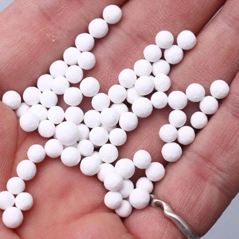 500g Pie Baking Beans Beads Press Stone Weights with Storage Drawstring Bag Ceramic High Temperature Resistance