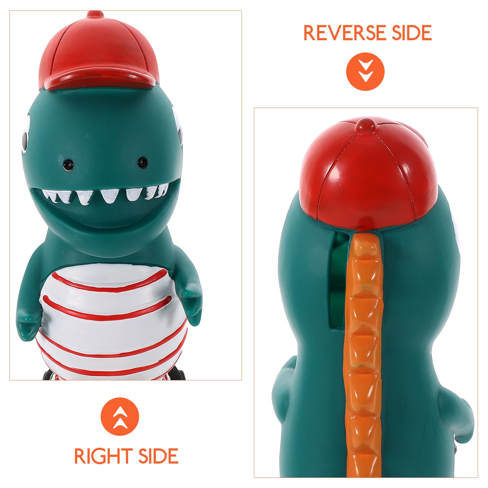 Creatieve dinosaurus spaarpot massief vinyl bouwen schattig geldbesparing voor kinderen decoratieve geldpot vakantie verjaardag verrassing