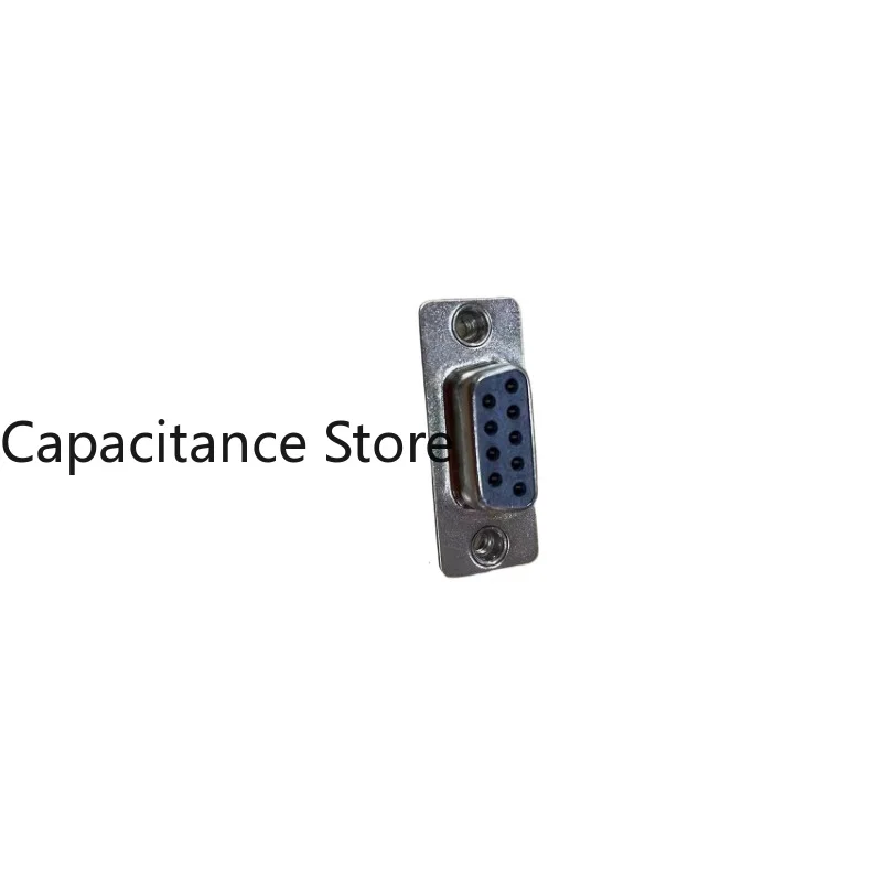 10PCS DB9/Male Female Sinking Plate 9-pin/9-hole interface SMT ultra-thin SMD in-line plug-in db9  socket