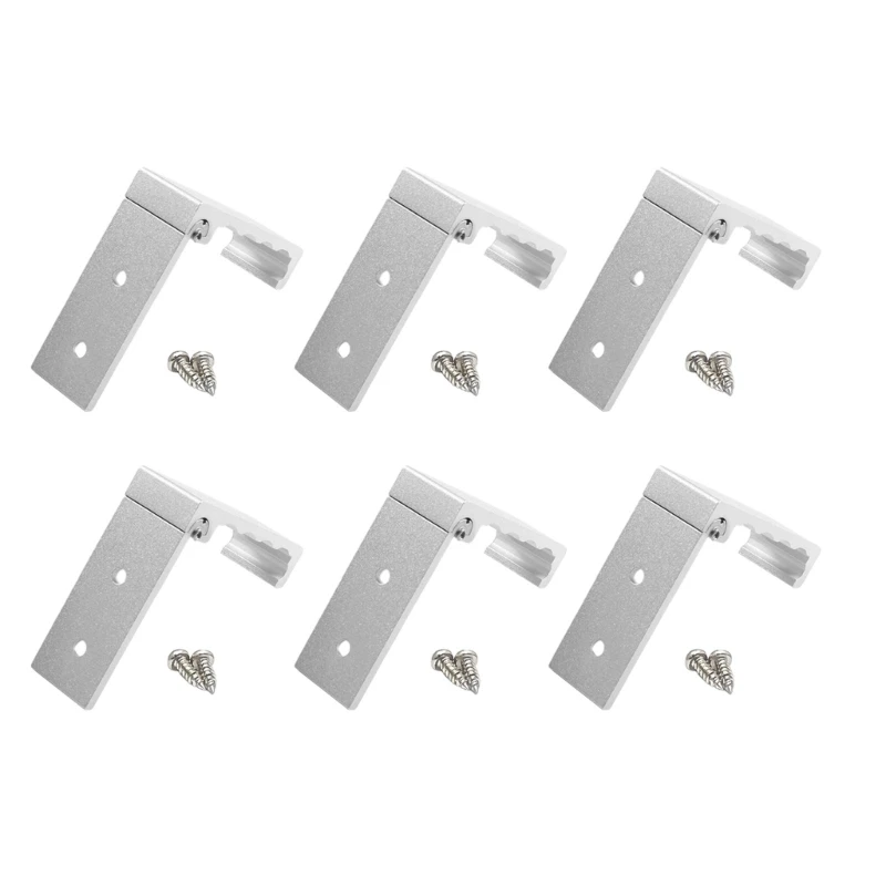 6 ganci da parete pieghevoli per borse cappelli, ganci per casa, cucina, bagno, antiruggine Drosphip