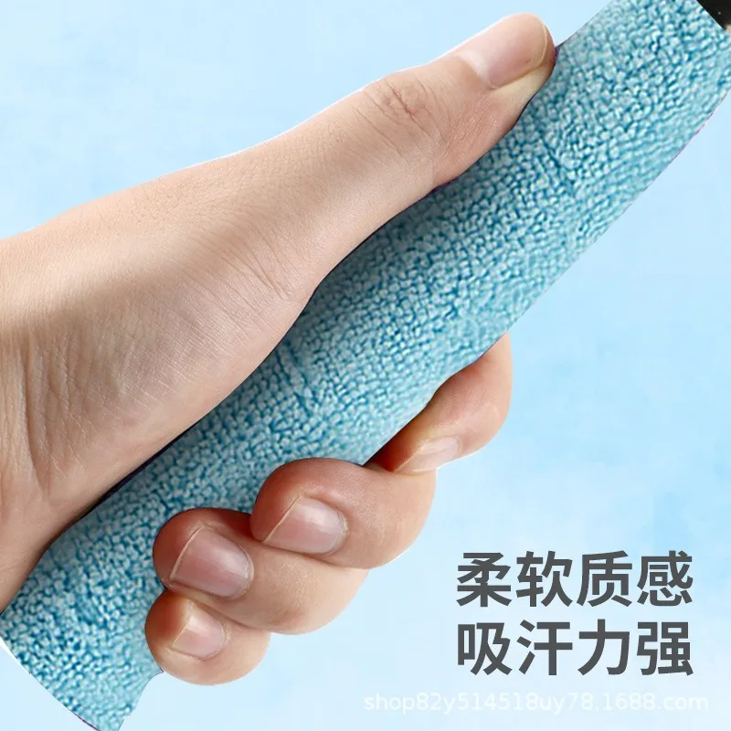 Double Layer Thick Towel Badminton Grip Sweat Absorbent Non Slip Racket Handle Wrap Badminton Hand glue Overgrip Equipment