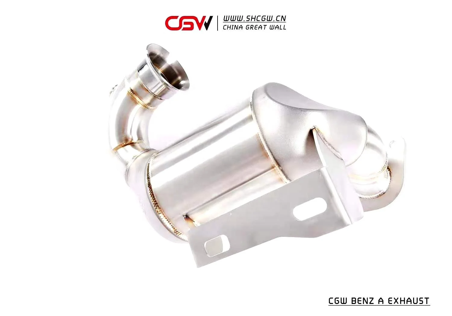 SUS 304 Exhaust Pipes Muffler Downpipe  for A200 1.3T 2013+