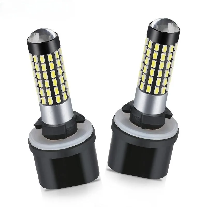 OBOLED 50/100PCS 880 Led Fog Lights 881 Led Bulb 3014 78SMD H27 H27W Led Anti Fog Lamp Car Driving Light Auto Front Foglamp Bulb