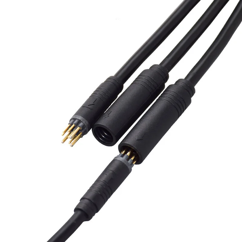 Scooter Motor Extension Wire 100cm 9 Pin E Bike Scooter Motor Julet Wiring Male and Female Connector
