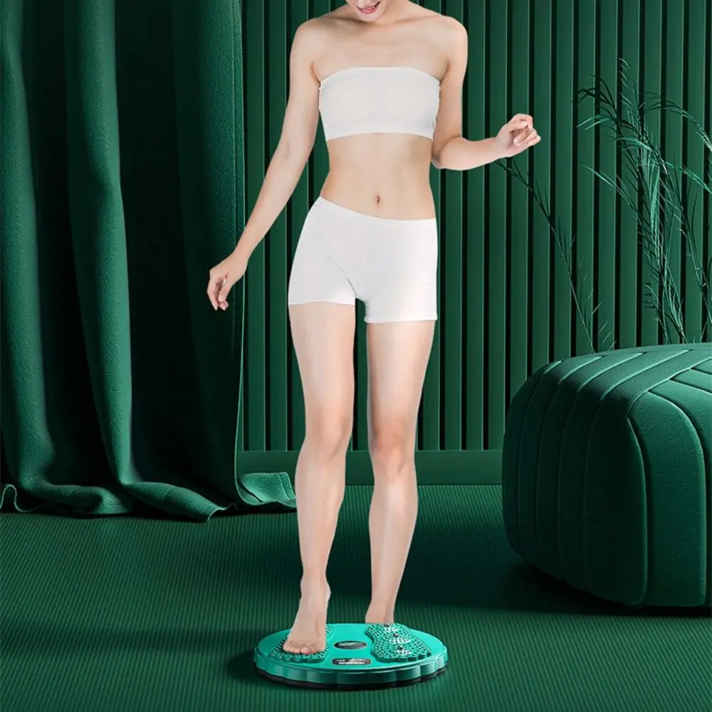 Electronic LCD Display Twisting Waist Disc Foot Massage Non-Slip Base Fitness Slim Machine Weight Loss