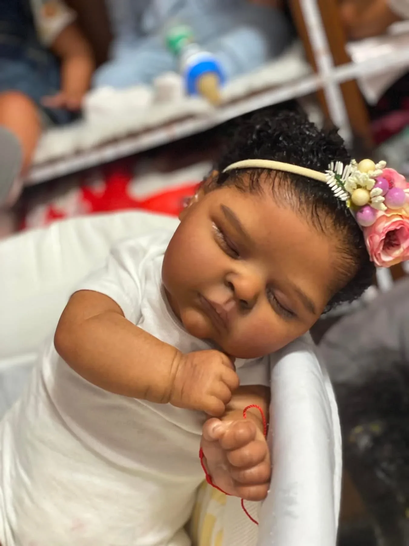 

NPK 20'' Handmade Dark Skin Peaches Reborn Doll Soft Body with Hand Painting Dolls High Quality for Girls Gift