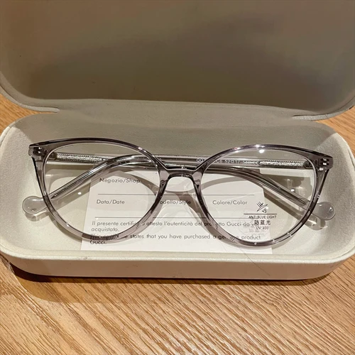 Imagen 2 del producto ISLINO TR90 gafas de lectura antiluz azul moda mujer miopía hipermetropía gafas graduadas personalizar gafas fotocromáticas