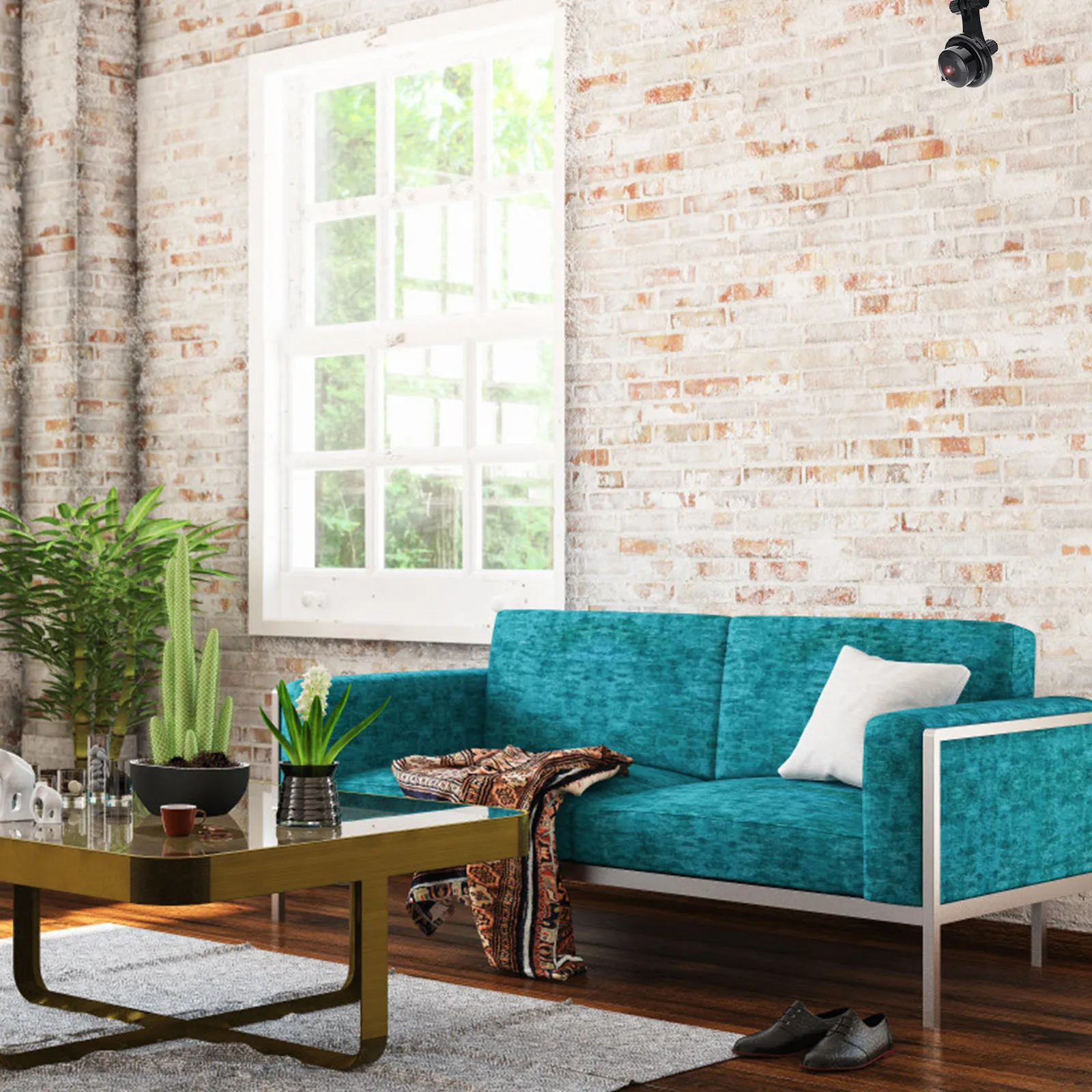 

Security System HD Monitoring Night Vision Plastic Small Size Motion Remote Control