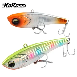 KoKossi 1Pc 16G 34G Vib Bait 3D Fisheye Hard Artificial High-Quality Vibrating Bait Winter Sinking Bait Pesca Bass Fishing