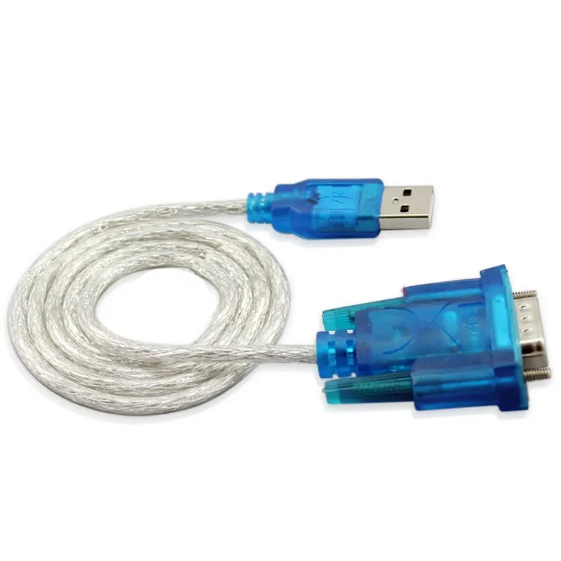 جديد HL-340 USB إلى RS232 COM ميناء المسلسل المساعد الشخصي الرقمي 9 دبوس DB9 مهائي كابلات دعم Windows7 64 #5