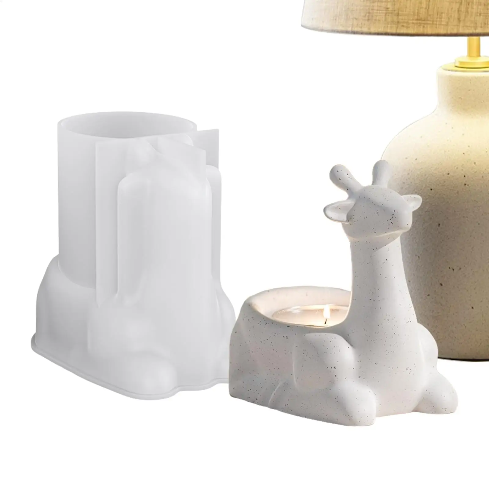 

Форма для подсвечника, рождественские формы для подсвечника с оленями на коленях, формы для эпоксидной смолы, легкосъемные поделки, помощь для гипсовой глины