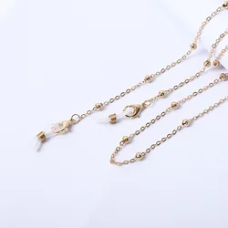 70cm Fashion Pearl Glasses Chain Women MenEyeglass Cord Sunglasses Cord Retainer Holder Cord Eyewear Lanyard Neck Strap Rope