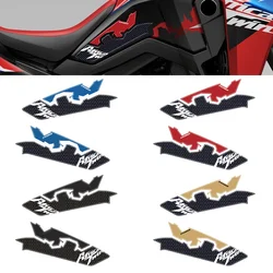 Motosiklet aksesuarları diz 3D gaz tankı Honda için boya koruma kiti çıkartmalar afrika ikiz CRF1100L CRF 1100 L 2020-2024