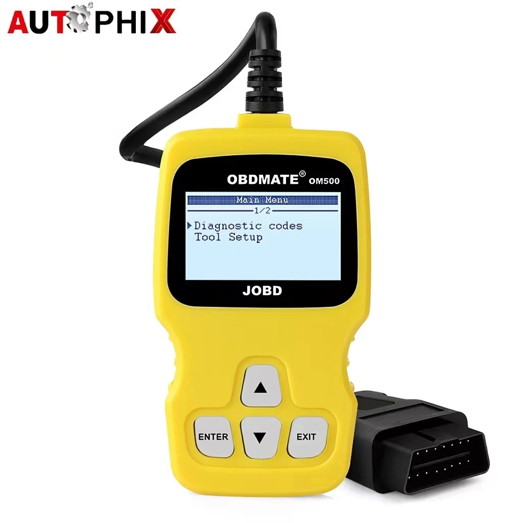 

Autophix OBDMATE OM500 Car JOBD EOBD OBD2 Code Reader Auto Scanner OM500 For Most Cars