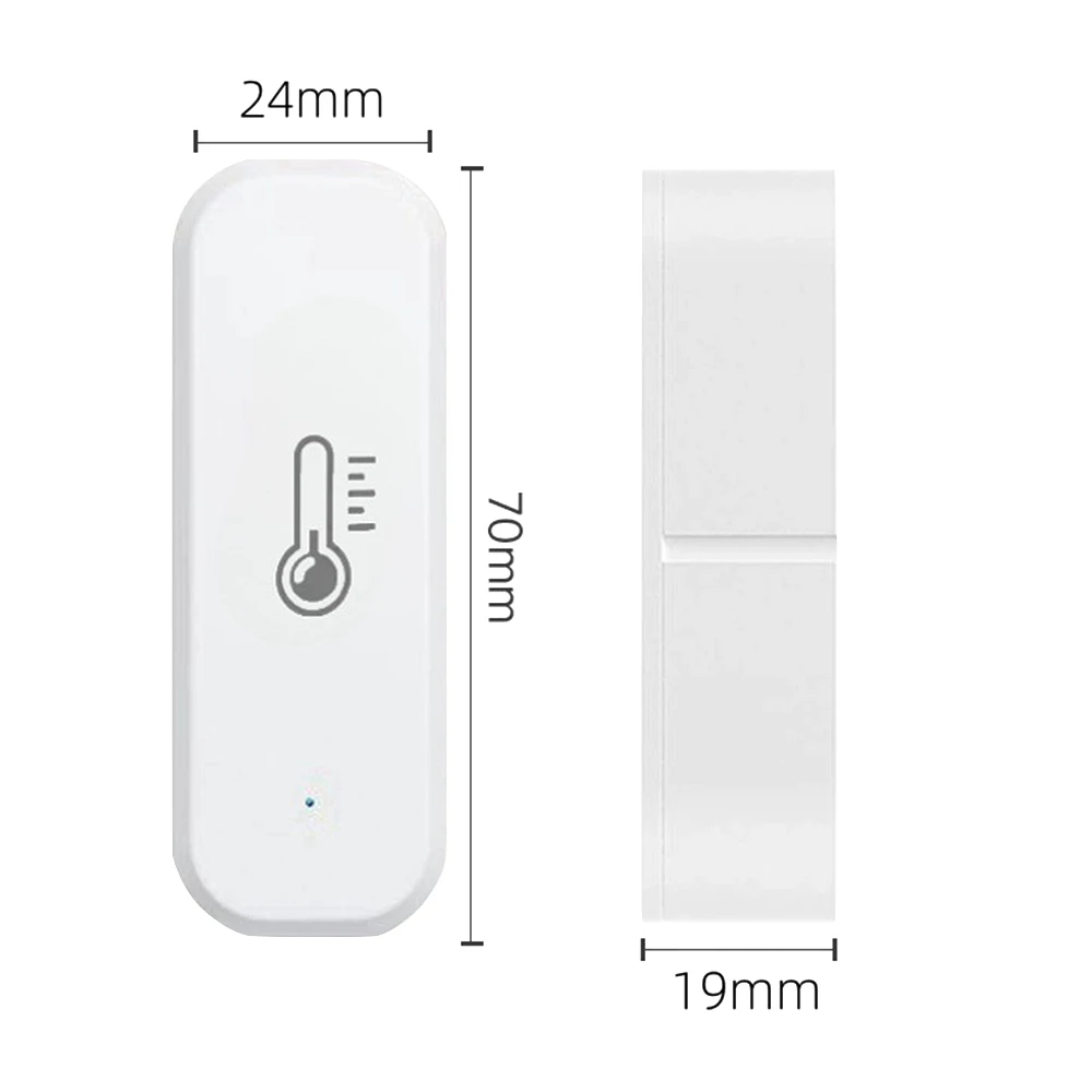 스마트 라이프 온도 습도 센서 무선 Tuya APP 실내 습도계 Zigbee Wifi 습도계 감지기 Alexa Home Voice