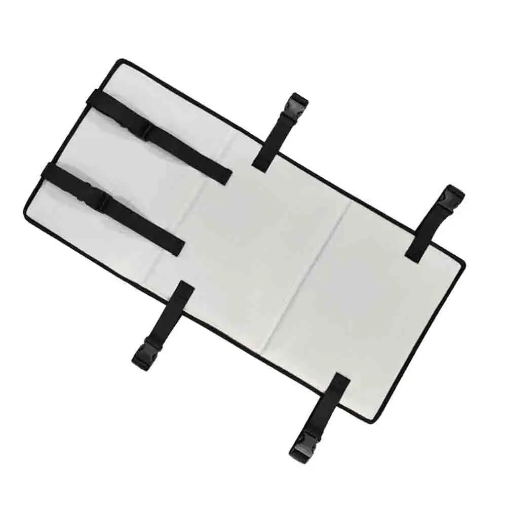 

Bunk Bed Ladder Cover with Child Lock System Two Layer Protection Anti Fall and Scratch Resistant Grey 78 by 38 by 3.5cm