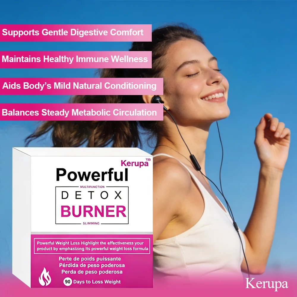 Kerupa Concentrated Aloe Vera Herb Capsules for Long-Term Mellow Body Care & Balanced Digestive | Boost Fat Metabolism