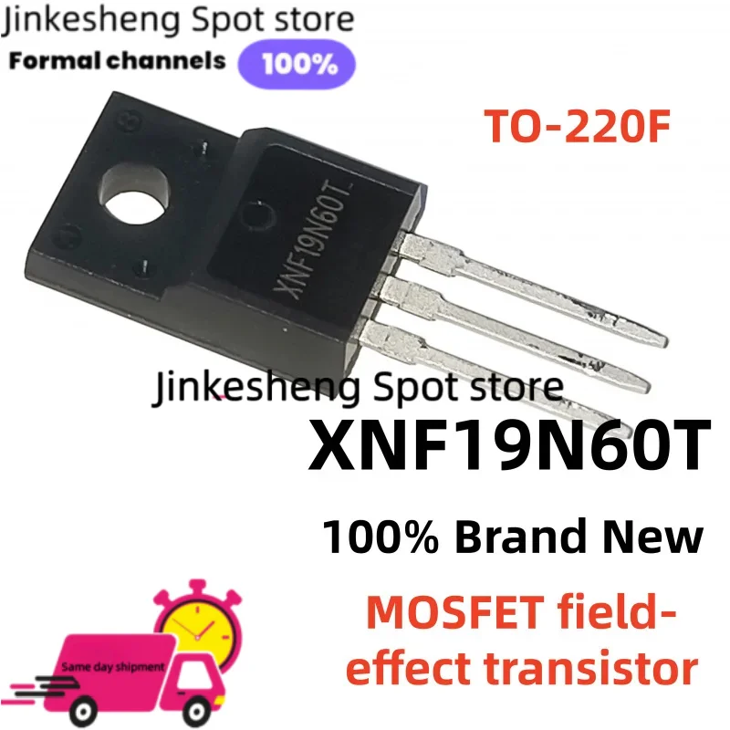 10PCS-30PCS XNF19N60T 19N60T XNF MOSFET field-effect transistor TO-220F In Stock