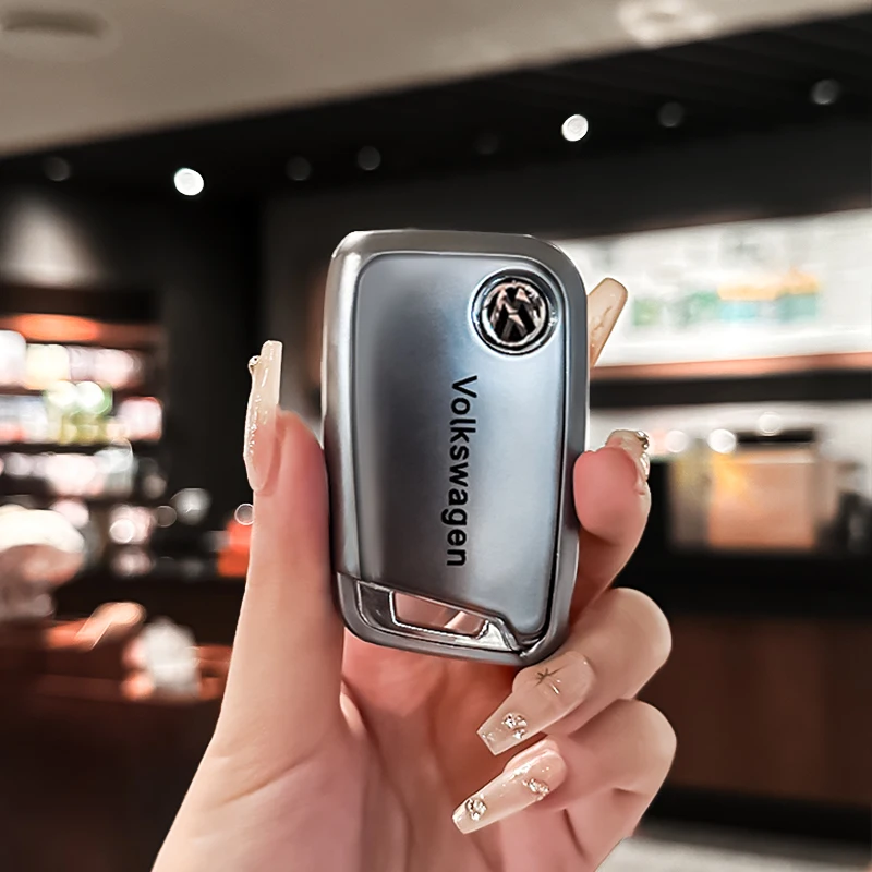 TPU Car Smart Key Cover Case Holder Shell Fob for VW Volkswagen Passat B6 B7 B8 CC Arteon Magotan GTE Auto Keychain Accessories