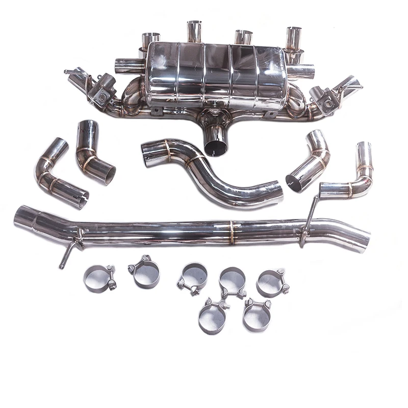 For OEM-valve Compatible Muffler  Golf 7R 2.0T High-Permance Exhaust