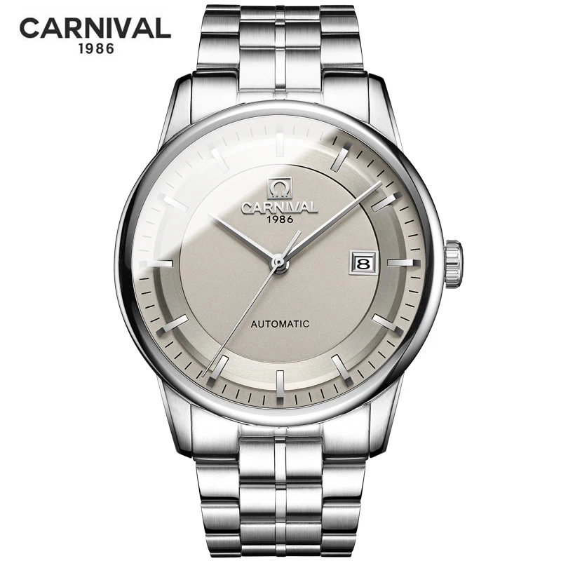 

Carnival New Fashion MIYOTA Movement Mechanical Watch for Men Luxury Sapphire Glass High End Mens Automatic Watches Reloj