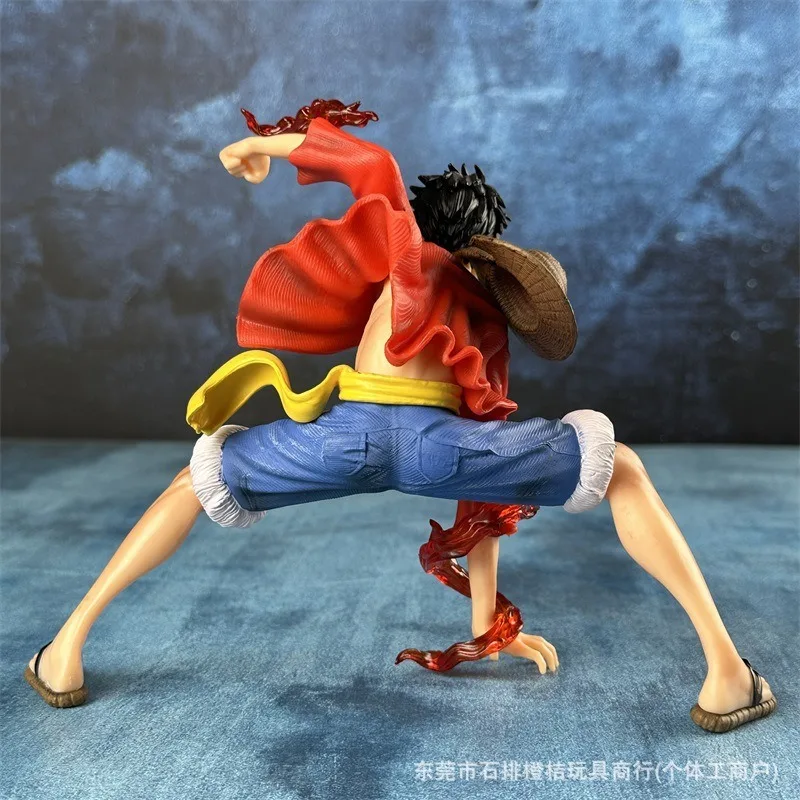 Anime One Piece Seconda marcia Rufy Statue modello. Action figure in PVC GK Decorazione da collezione Regalo desktop. Regalo. Regali giocattolo