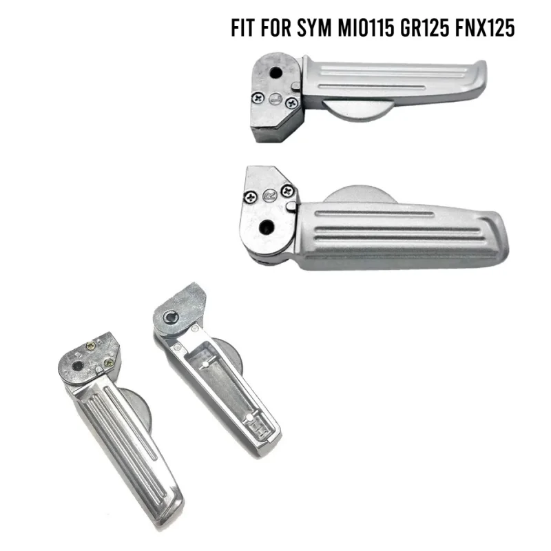Fits for Sym Mio115 GR125 FNX125 Joyride125 Joyride 200 Joymax Z 300i Motorcycle Footrest Footpeg Pedal Foot Pedals
