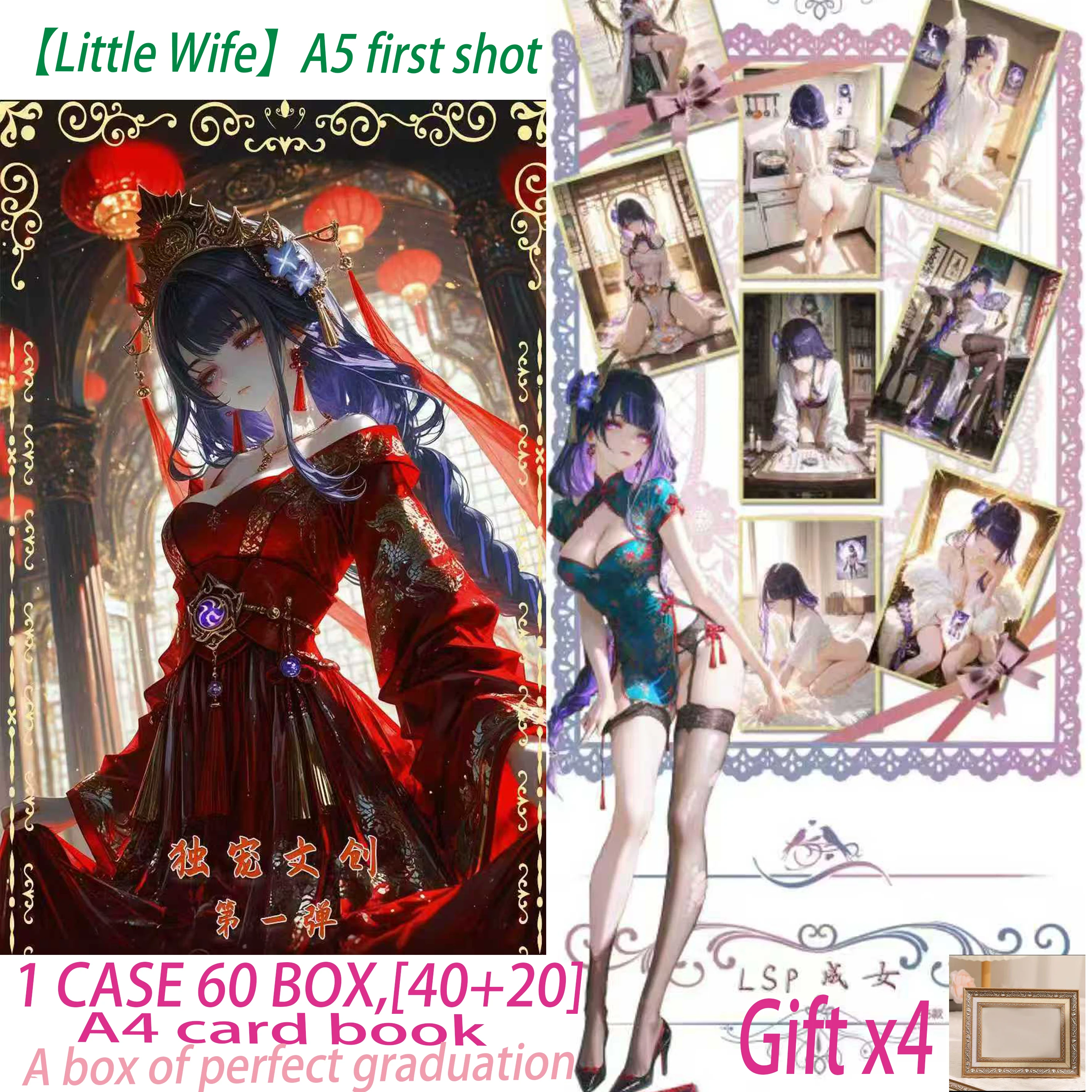 

Wholesale Goddess Story [Little Wife] A5 First Roll Character Game Collection Card Color Paper Hobby Gift Sexy Bikini Anime Repl