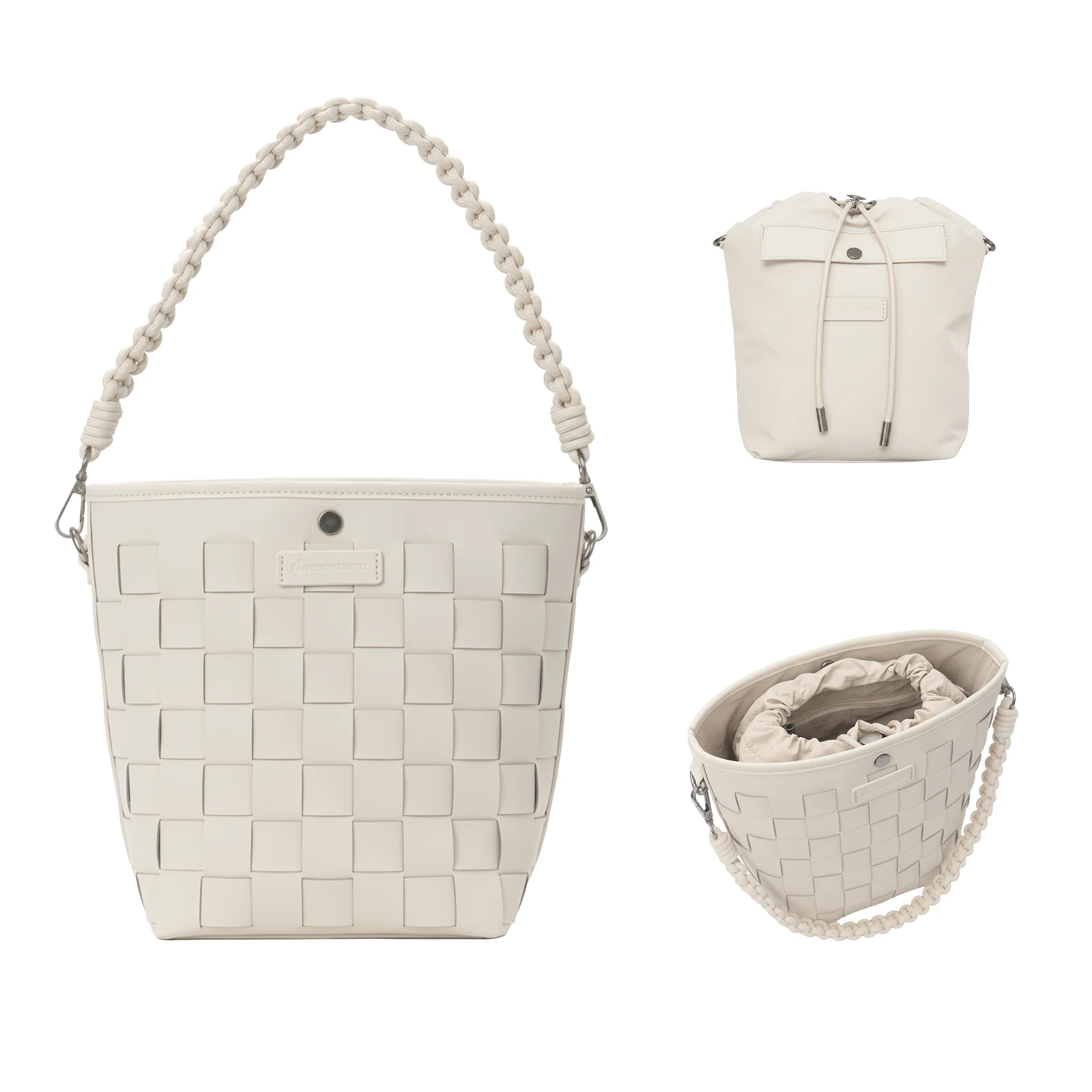 حقيبة كاميرا Besnfoto للنساء، حقيبة كتف جلدية للتصوير الفوتوغرافي لكاميرا DSLR SLR بدون مرآة، حقيبة يد نسائية مع