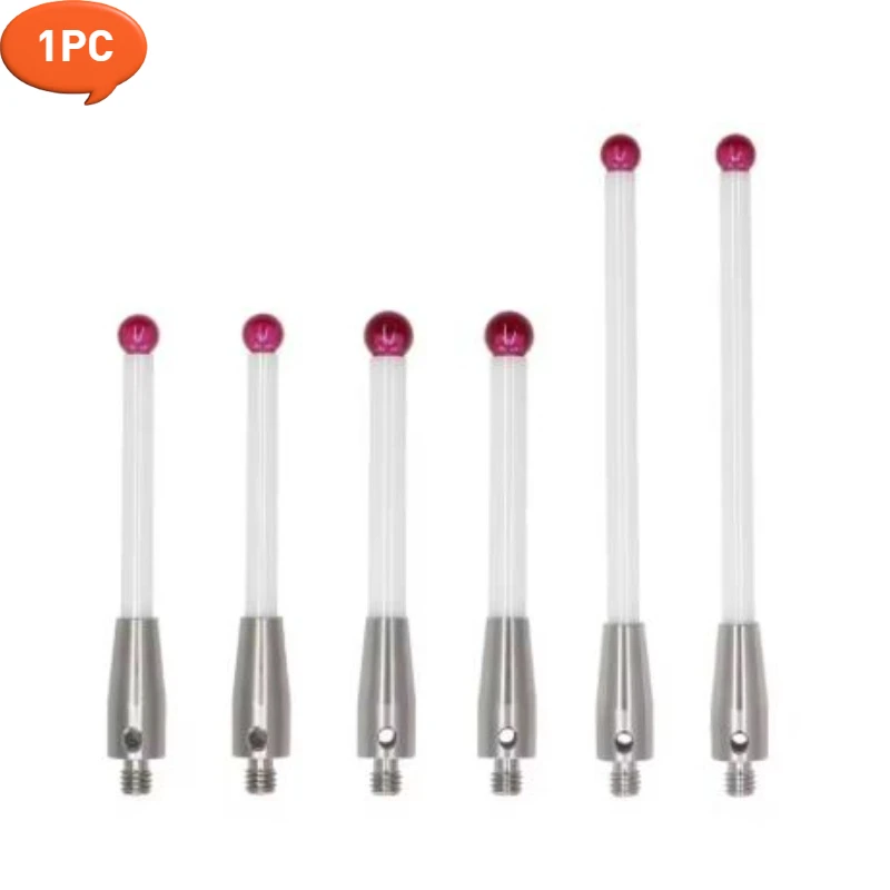 1Pc CNC machine probe dedicated M4 ruby ceramic solid measuring needle A-5000-3709/3712  6.0mm