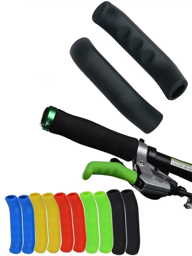 AliExpress MTB Bicycle Brake Handle Cover Comfortable Bicycle Brake Handle Cover for Road Bike Brake Level Cover Elastomer Bike Accessories