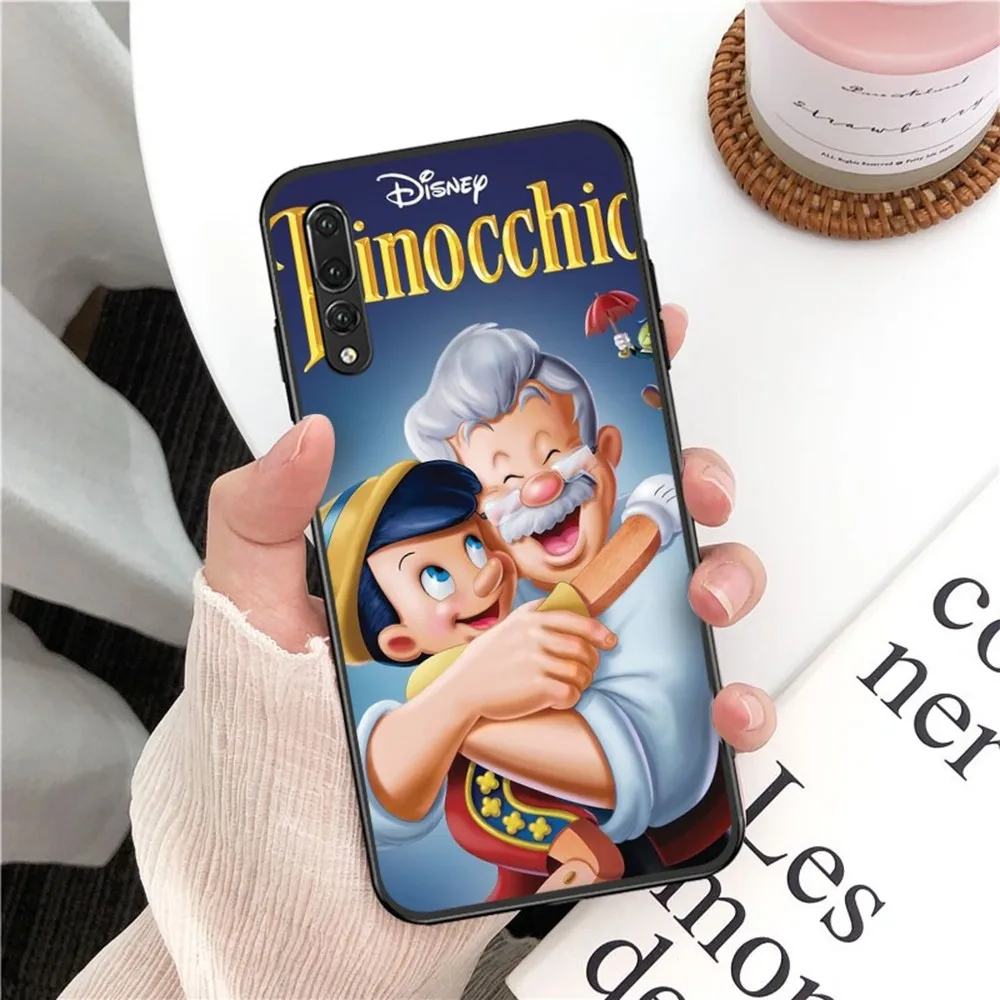 Disney Pinocchio Phone Case For Huawei P 8 9 10 20 30 40 50 Pro Lite Psmart Honor 10 Lite 70 Mate 20lite