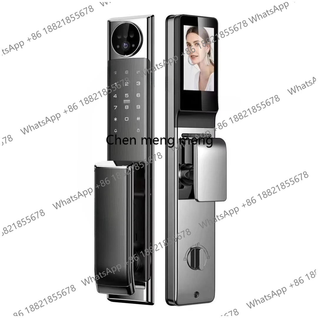 Full-function Intelligent Lock Featuring Vein Recognition,3D Face Recognition and Fingerprint Security Door Lock