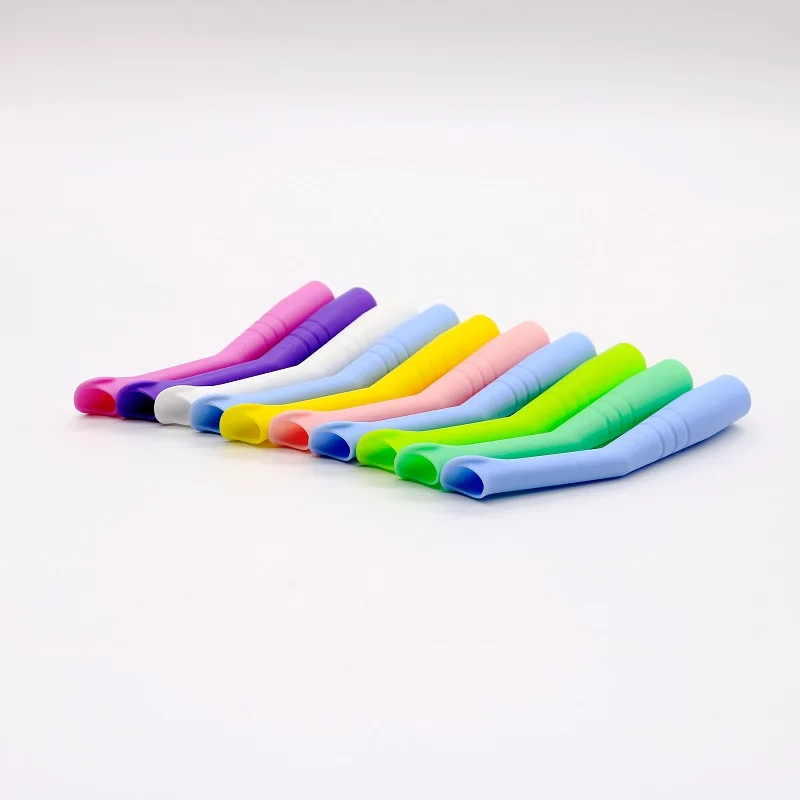 Dental consumables disposable suction well duckbill shaped strong suction tube adult and child suction head