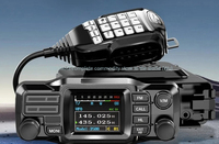 ZASTONE D500 Car Walkie Talkie 25W Mini Mobile Radio Dual Band Car Radio Detachable Panel Transceiver Amateur Car Walkie-talkie