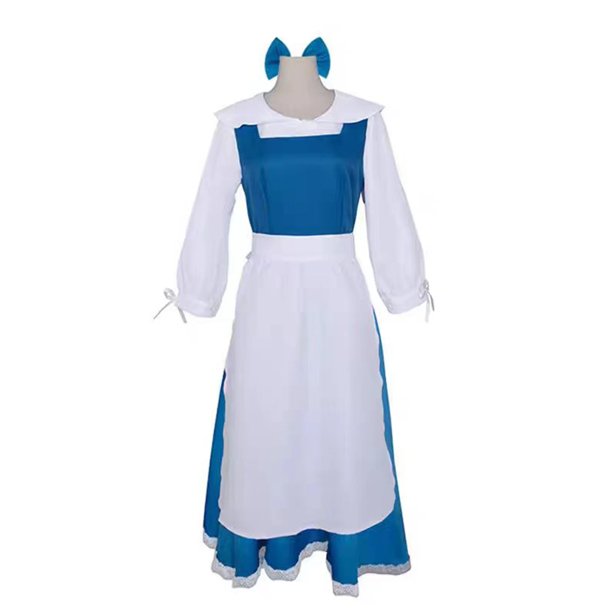 

Anime Cos Belle Cosplay Costume Party Uniform Full Set Female Suit Kawaii Dress Halloween Role Play