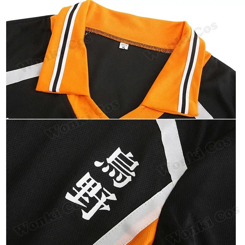 CyKarasuno Cosplay Costume Hinata Shoyo Tobio Kageyama Kei Tsukishima Sugawara Koushi Sport Jersey Sportswear Uniform Costumes view 3