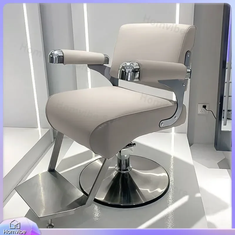 for Fashion Barber Shop Chair Hair Salon Special Comfortable Perm Dyeing Seat Rotatable Lifting Hair Cutting Stool