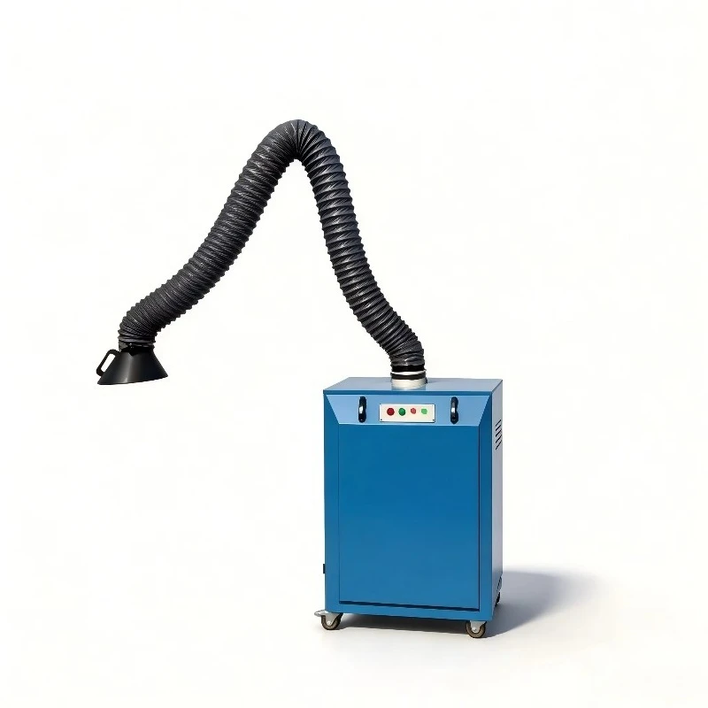 Welding Smoke Purifier with Flexible Suction Arm Pulse Jet Cleaning Function for Metalworking Workshop