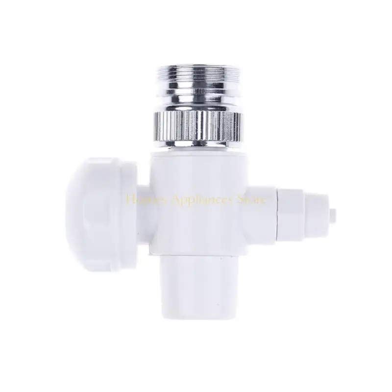 D0AB Ergonomic Teeth Cleaning Device 2 In 1 Portable Faucet Orals Irrigator with Toothbrush Water Flosser for Home Use