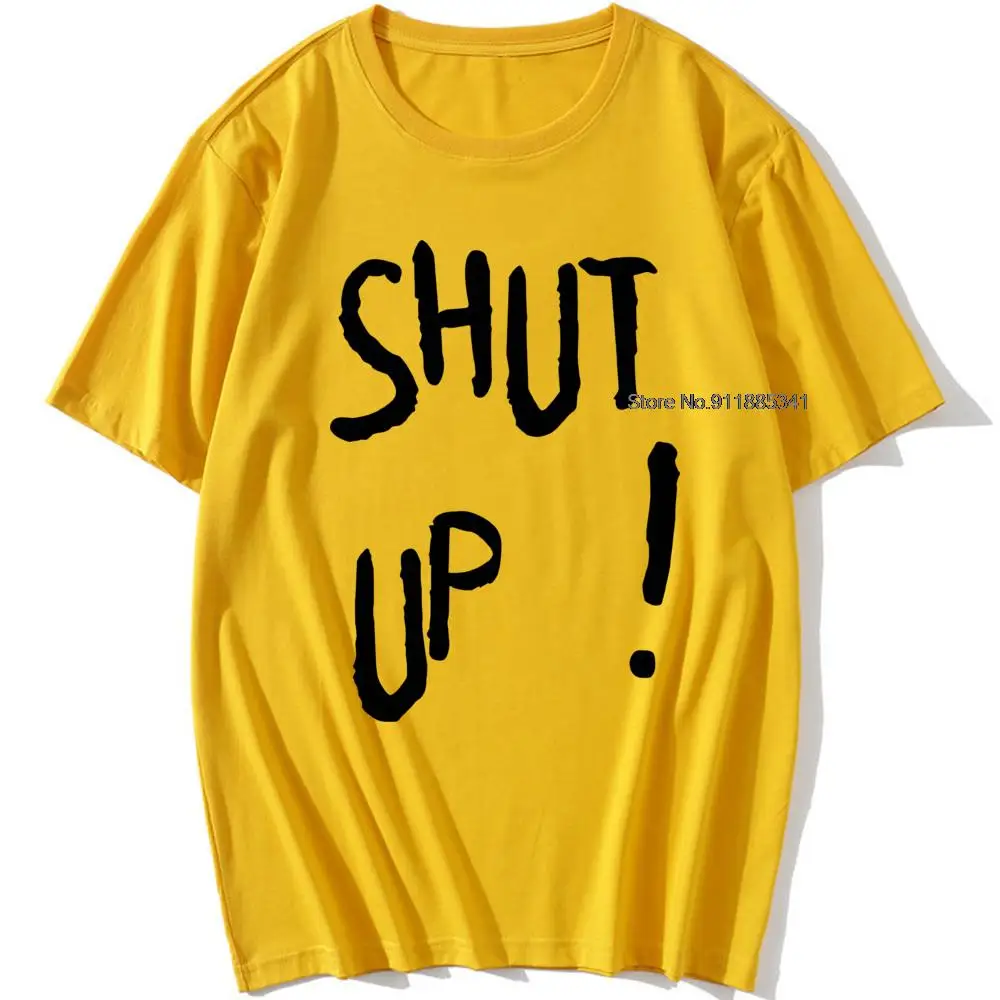 Kpop Kim Tae Hyung T Shirt SHUT UP Letter Printed TShirt Hip Hop Streetwear K-Pop Harajuku Karea Fashion Summer Cotton Top Tee