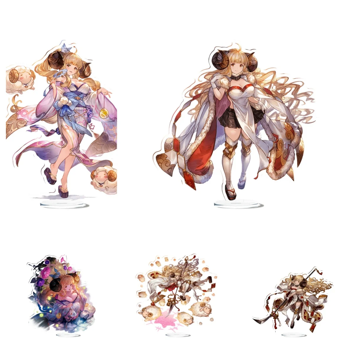 

15CM NEW Anime Granblue Fantasy Relink Acrylic Stand Model Cosplay Charm Characters Ornament Accessories Collection Gifts